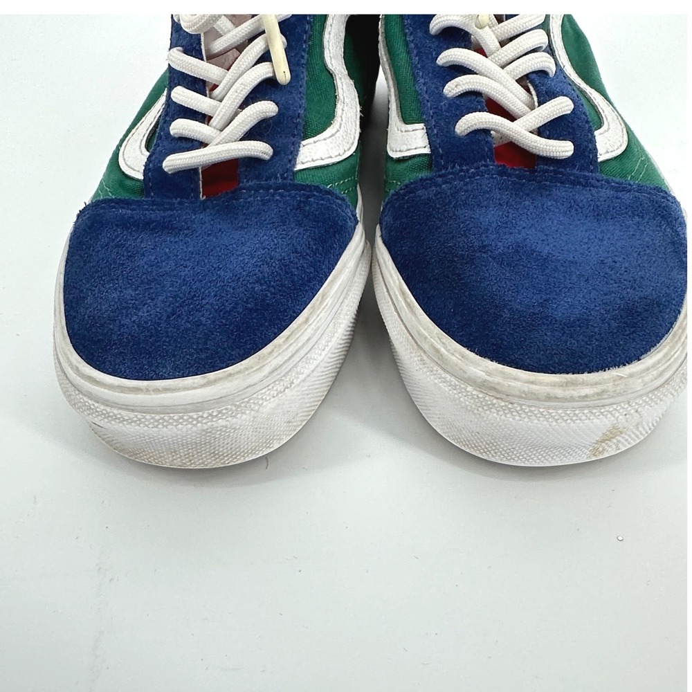 Vans Old Skool Suede Canvas Colorblock Skater Shoes Men 6 Women 7 Skater Punk‎ - Picture 2 of 6